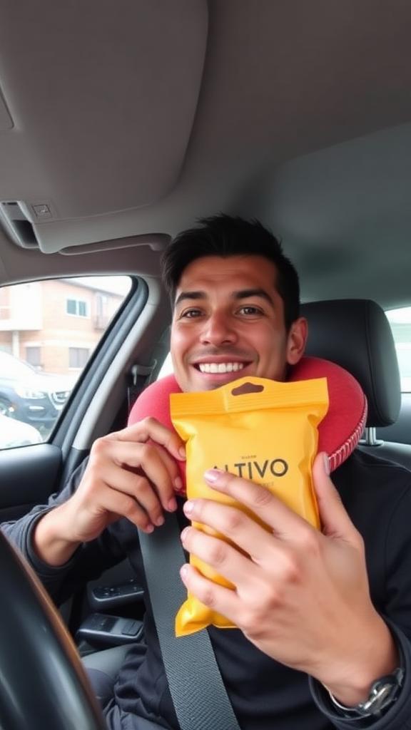Taxista mostrando Altivo